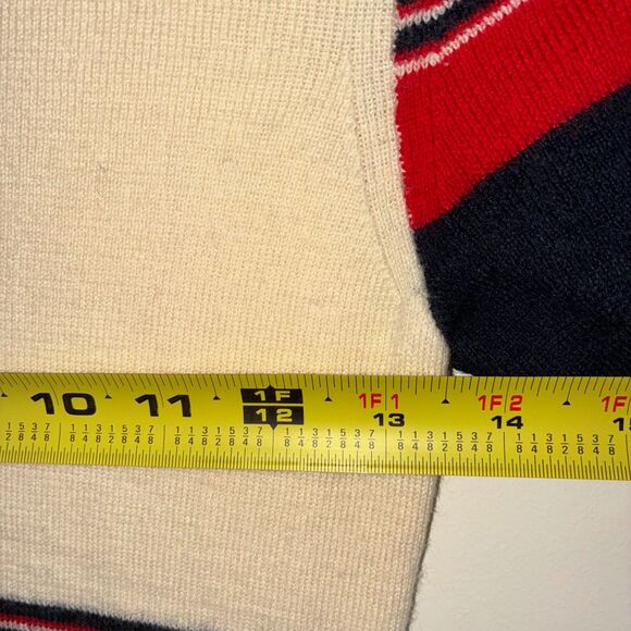 Rag & Bone Polo Sweater Dress Women’s Size Small S/P Merino Wool Striped Sleeve - Picture 5 of 6